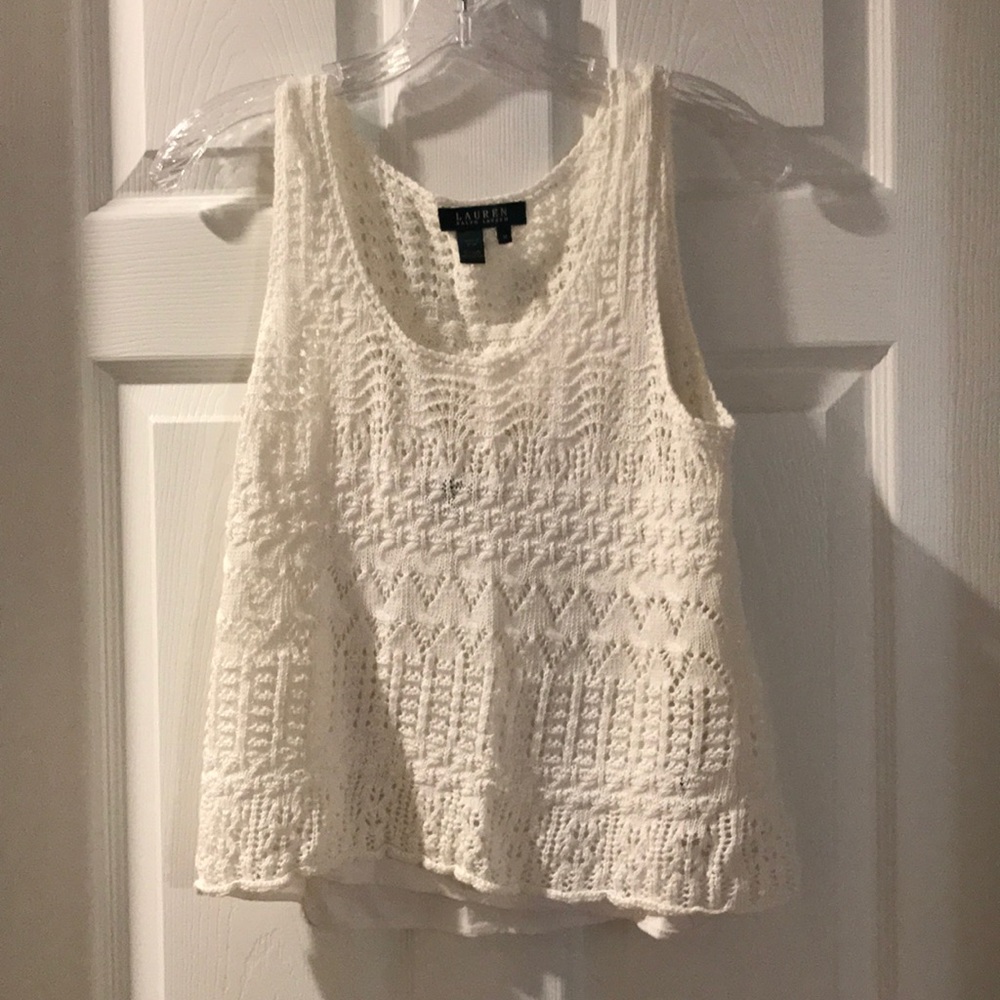 Crochet lined tank